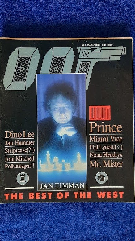 OOR 2-1986 2 Jan Timman Hammer Mitchell Prince Lynott, Ophalen of Verzenden, Zo goed als nieuw, Muziek, Film of Tv
