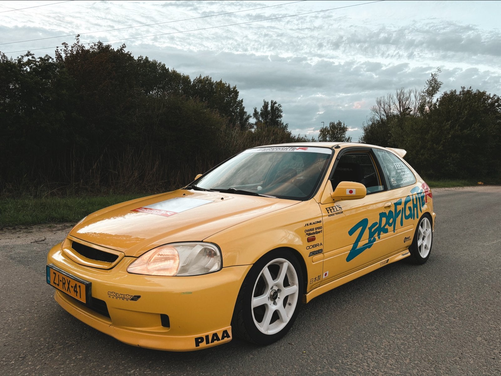 Honda Civic EK B16A VTEC JDM LSD - Bc racing, Voorwielaandrijving, 4 cilinders, 1396 cc, Handgeschakeld