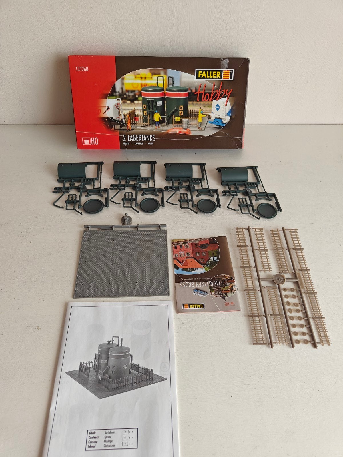 Faller H0 131268 2 Lagertanks Modelbouwset, Ophalen of Verzenden, Nieuw