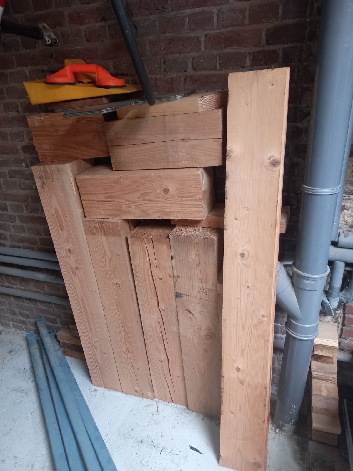 houten balken 20x20 diverse lengtes, Ophalen, Nieuw, 50 mm of meer, Balk