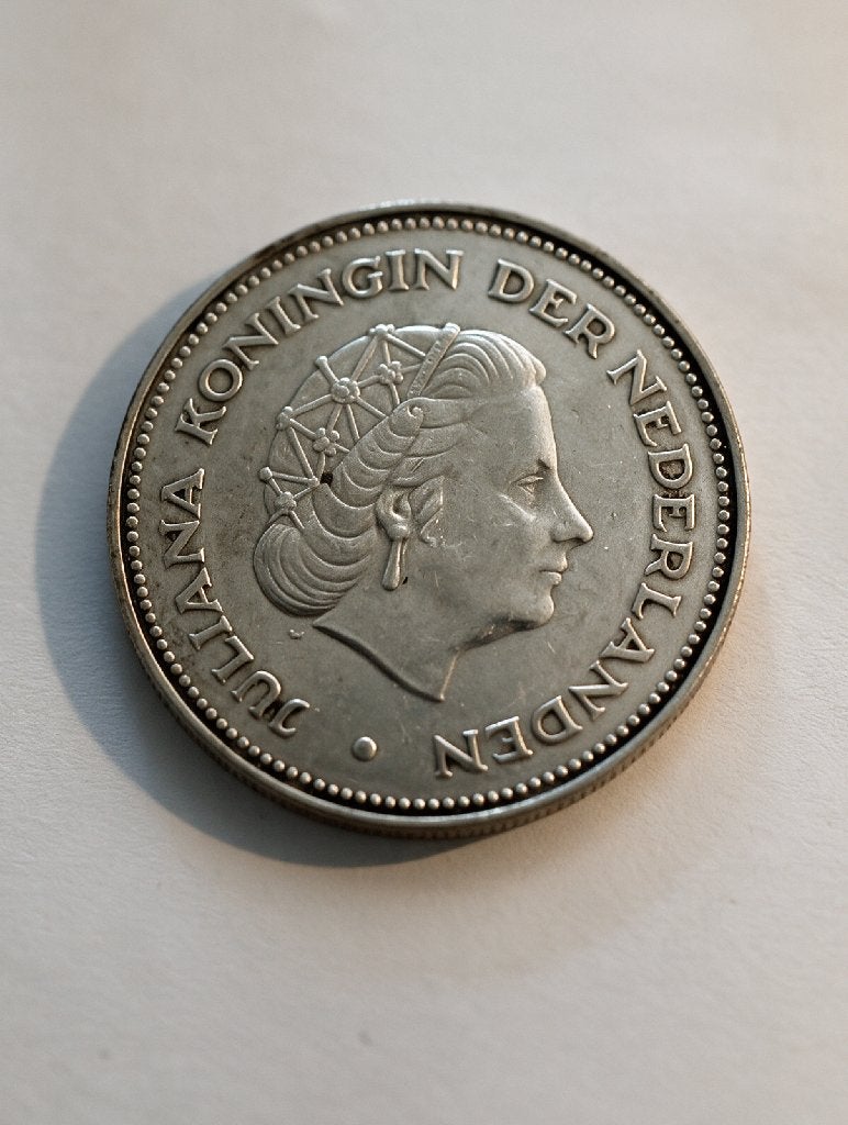 Zilveren 10 Gulden 1970 – Nederland Herrijst 1945–1970, Postzegels en Munten, Ophalen, Koningin Juliana, Zilver, Losse munt