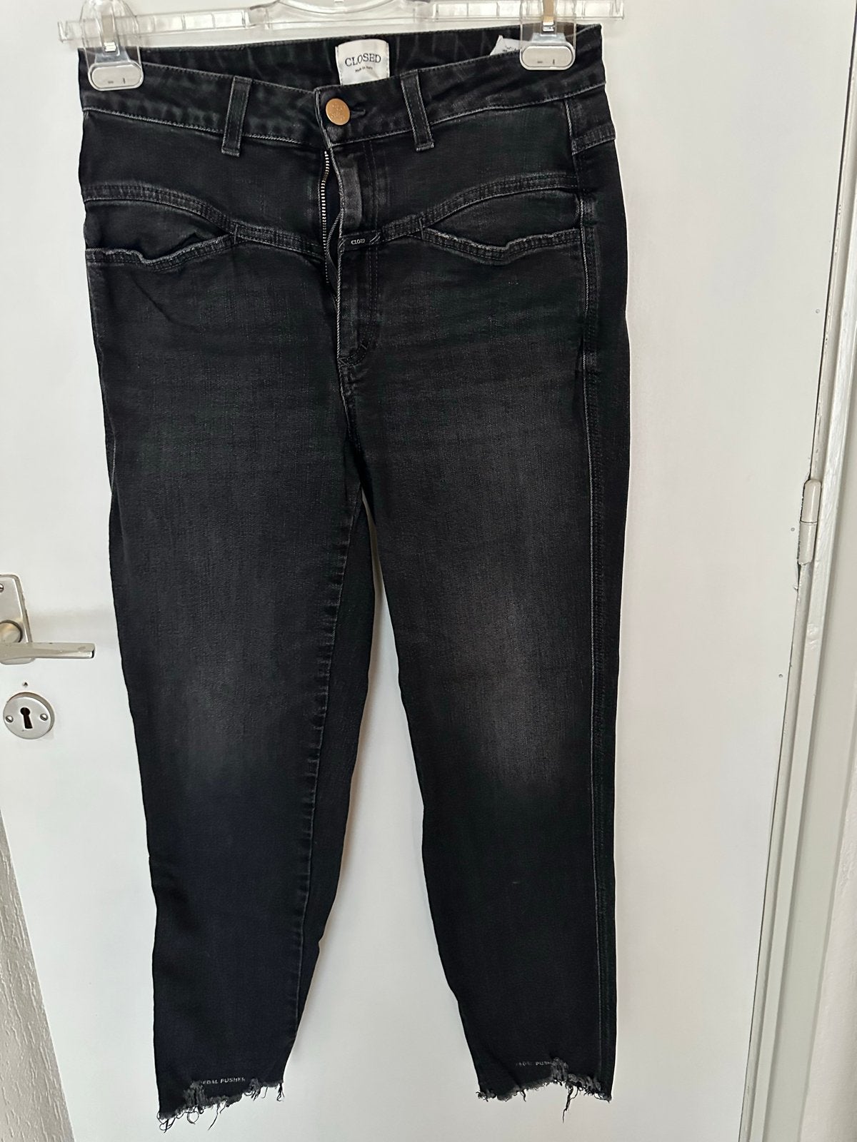 Closed Pedal Pusher jeans zwart maat 36 (S), Kleding | Dames, Maat 38/40 (M), Zwart, Ophalen of Verzenden, Zo goed als nieuw