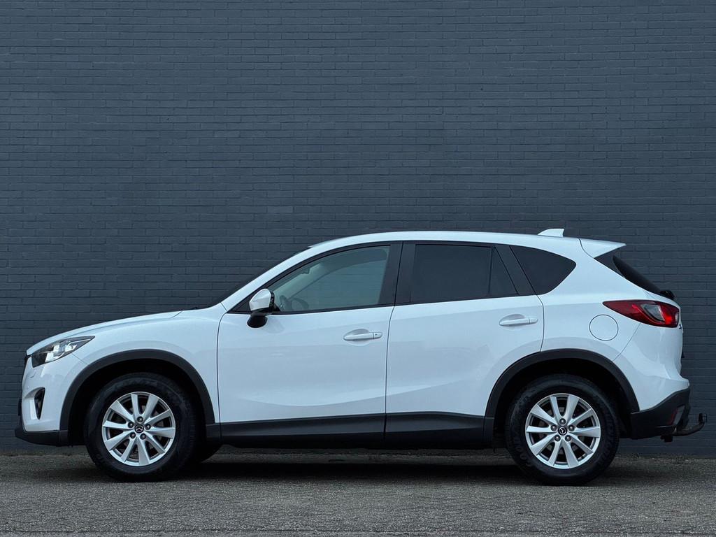 Mazda CX-5 2.0 Skylease+ 2WD|XENON|NAVI|STOELVERW|CRUISE|AIR, 1295 kg, 4 cilinders, Wit, Origineel Nederlands