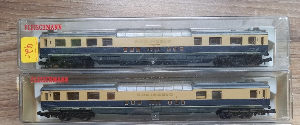 Lima N spoor Rheingold panoramarijtuigen, Hobby en Vrije tijd, Modeltreinen | N-Spoor, Gebruikt, Gelijkstroom, Verzenden, Analoog