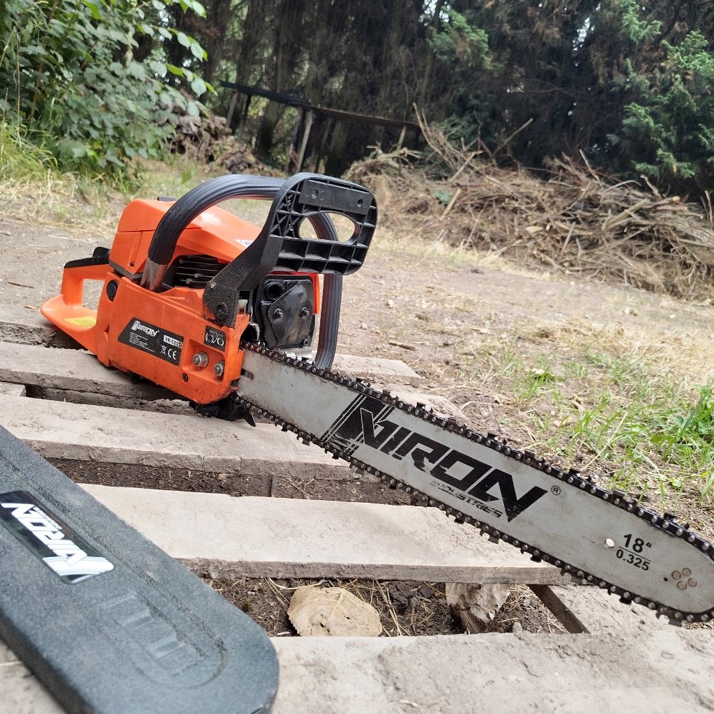 Viron vr-5200 52cc 2 takt kettingzaag, Tuin en Terras, Ophalen of Verzenden, Benzine, Overige merken