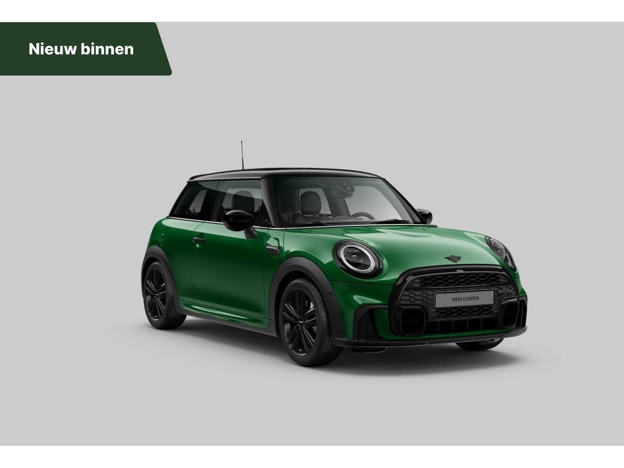 MINI 3-Deurs 1.5 Cooper John Cooper Works Panorama/Stoelverw, Auto's, Automaat, 136 pk, Gebruikt, Zwart