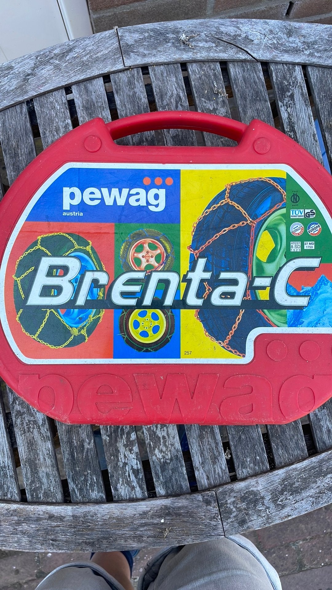 Sneeuwkettingen pewag brenta-c, Ophalen, Gebruikt