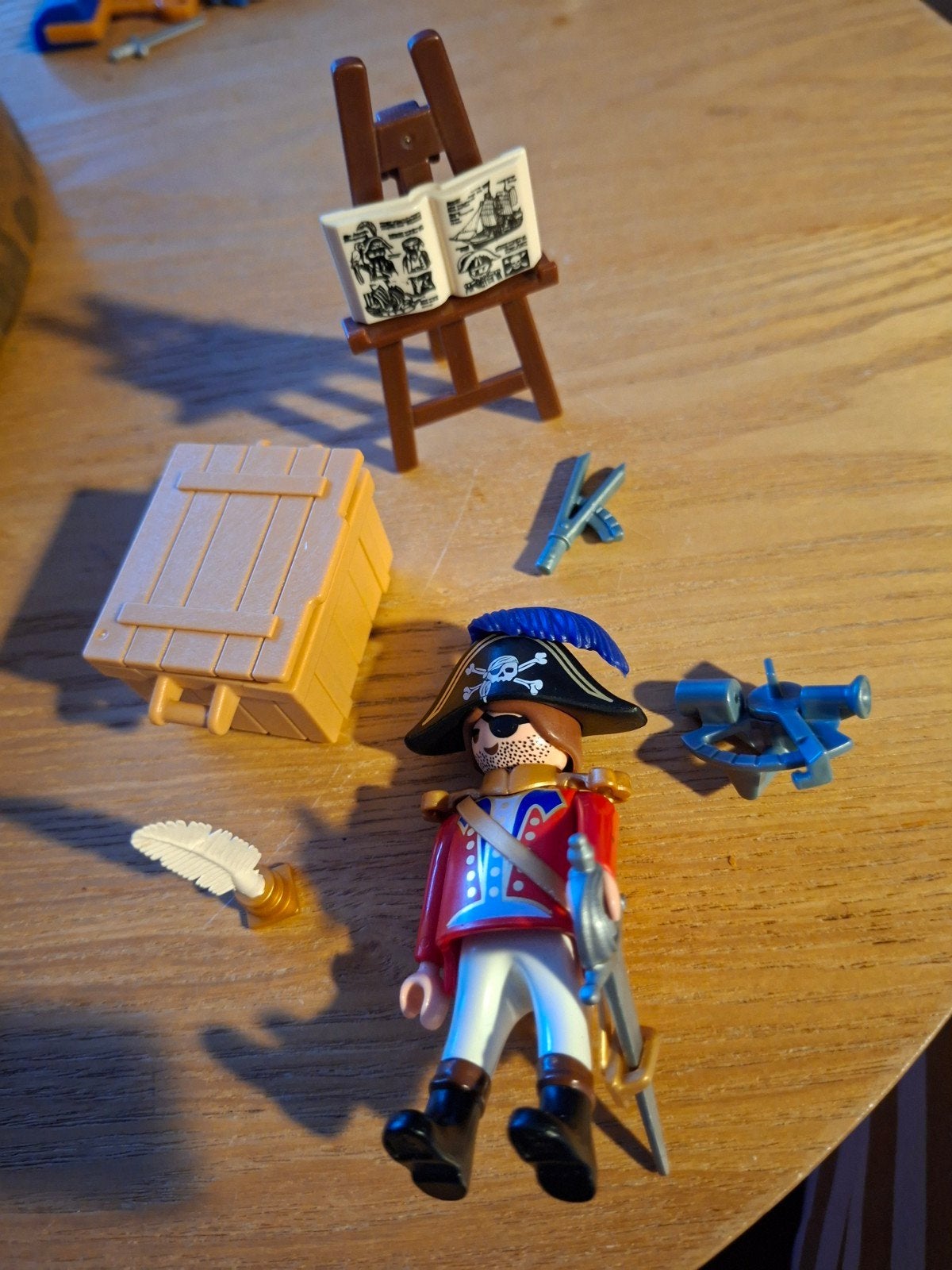 Playmobil Piraat met accessoires, Ophalen of Verzenden, Gebruikt