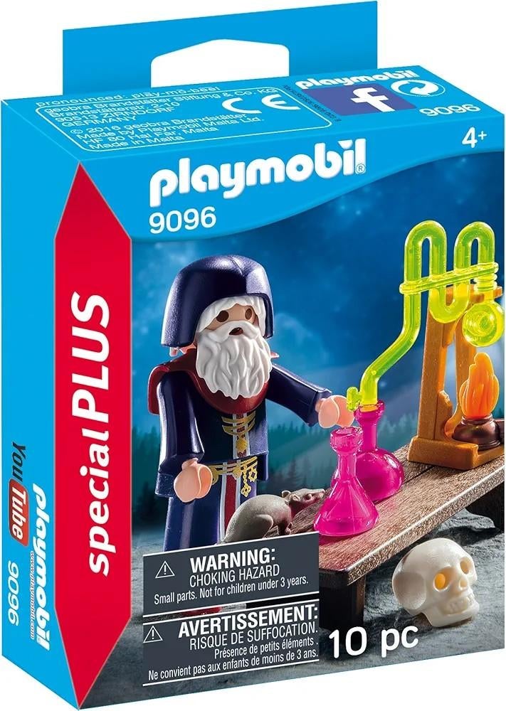 Playmobil 9096 Special Plus Tovenaar met Laboratorium, Ophalen of Verzenden, Nieuw, Complete set