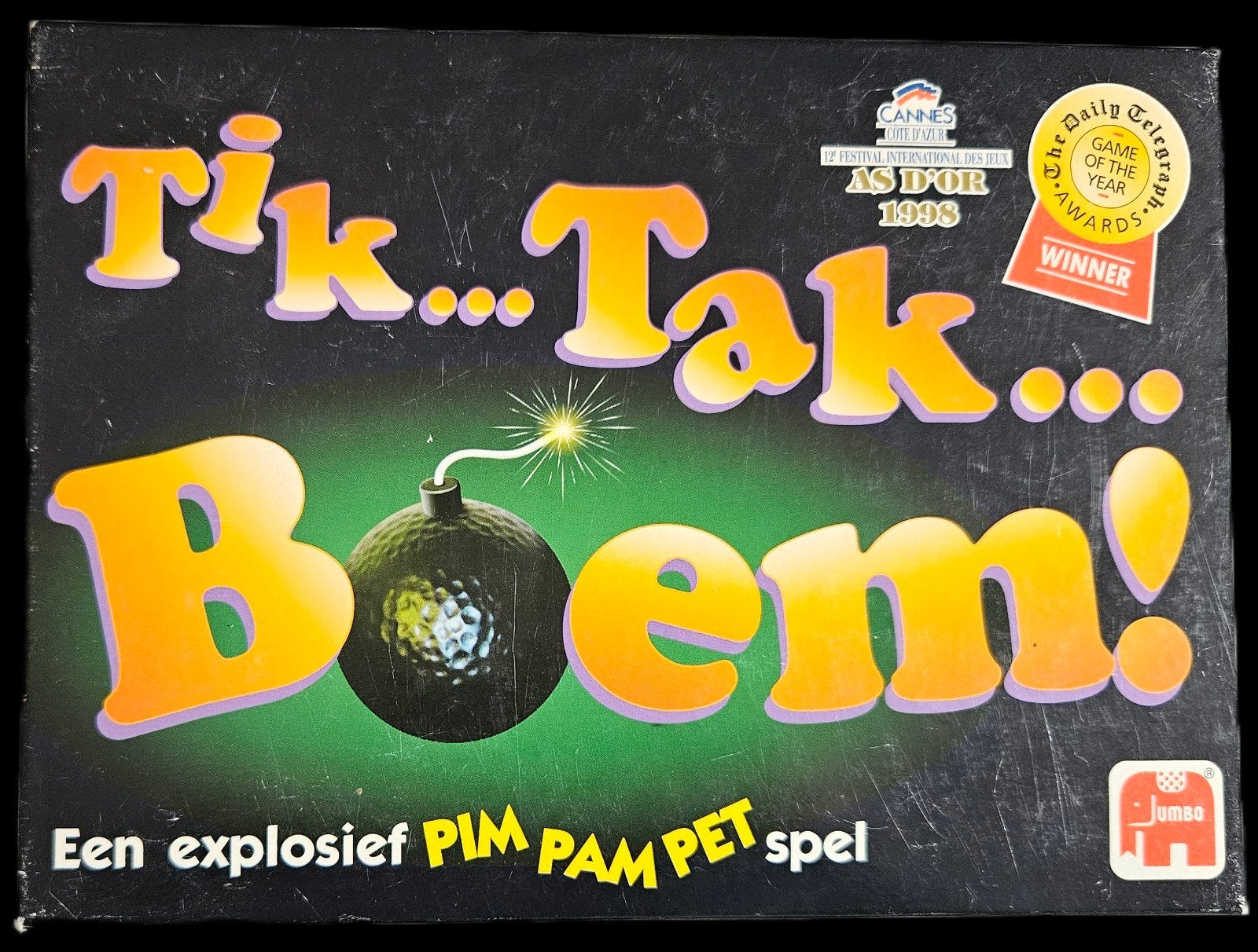 Tik Tak Boem! Gezelschapsspel - Jumbo, Vijf spelers of meer, Ophalen of Verzenden, Gebruikt, Jumbo
