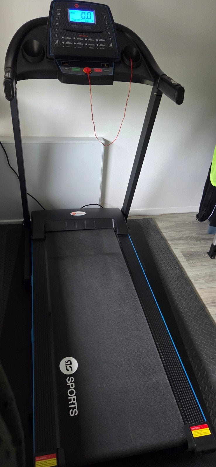 RS Sports opklapbare Loopband - Perfect voor Thuis Fitness, Ophalen of Verzenden, Zo goed als nieuw, Metaal, Loopband