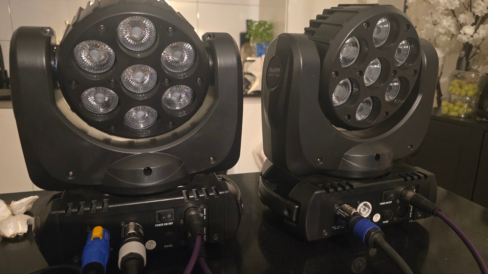 Ayra Ero 706 Moving Head Lichteffecten (Set van 2), Ophalen of Verzenden, Zo goed als nieuw, Licht, Kleur