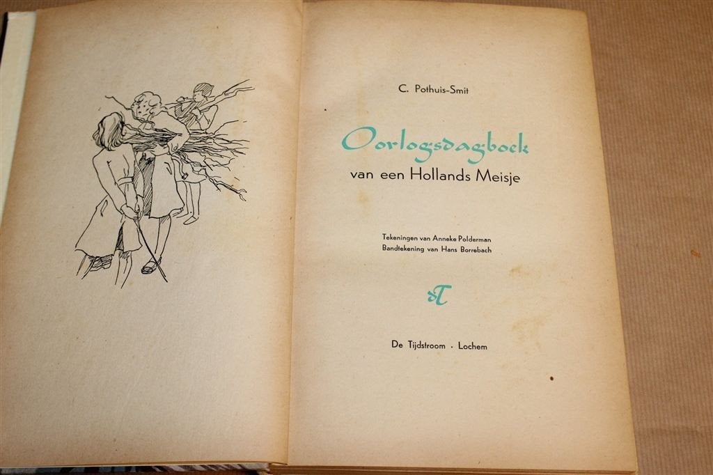 Oorlogsdagboek Hollands Meisje — WOII 1946, Ophalen of Verzenden, Gelezen