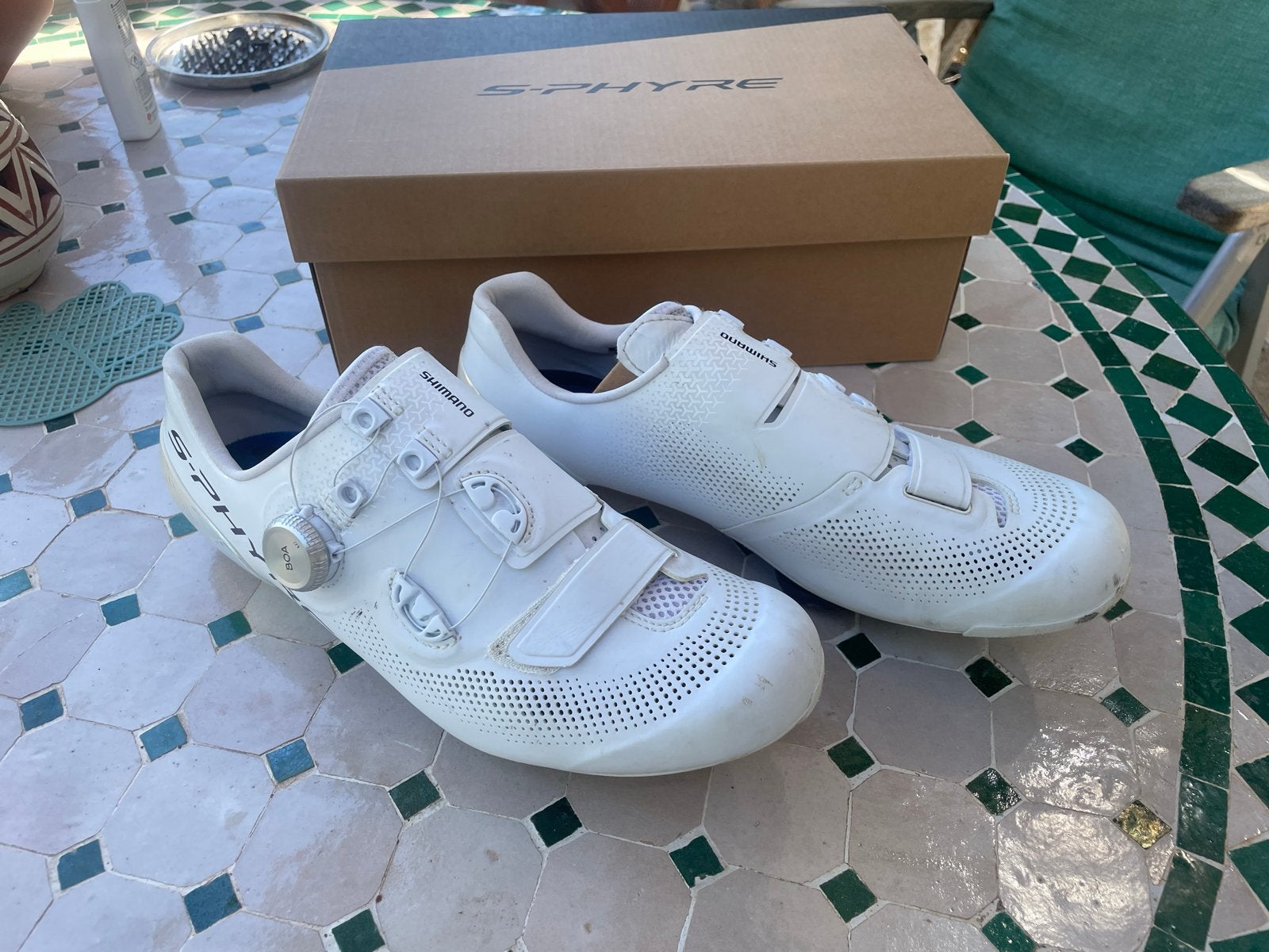 Shimano S-Phyre RC902 racefietsschoenen maat 43, Gebruikt, Schoenen, Overige maten, Heren