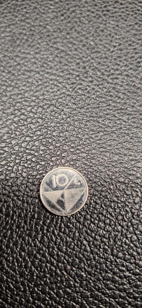 Aruba 10 cent 1990, Ophalen of Verzenden, Midden-Amerika