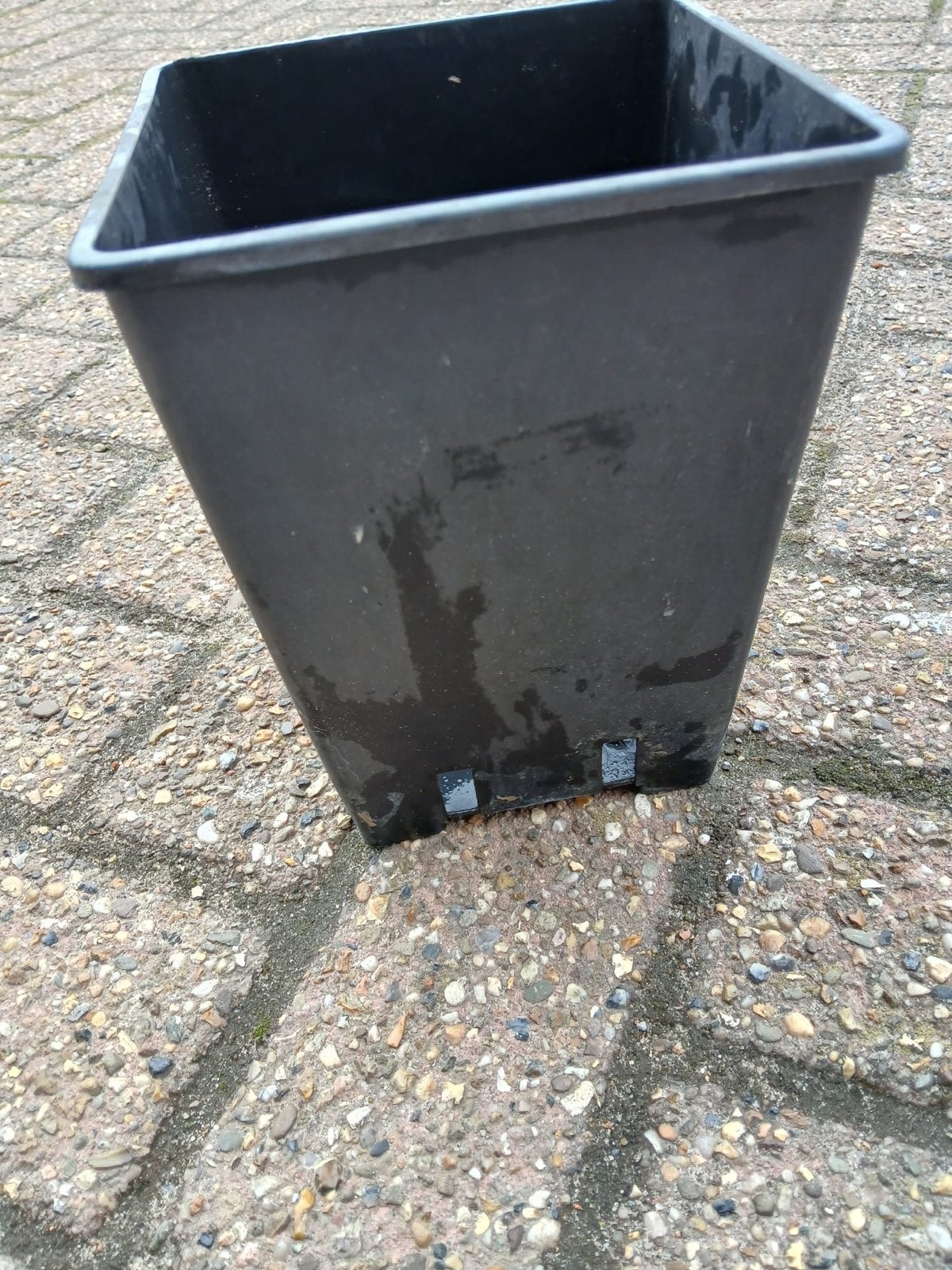 Vierkante kweekpot 15x15x20 cm - 3.6 liter, Ophalen, Kunststof, Minder dan 30 cm, Minder dan 60 cm