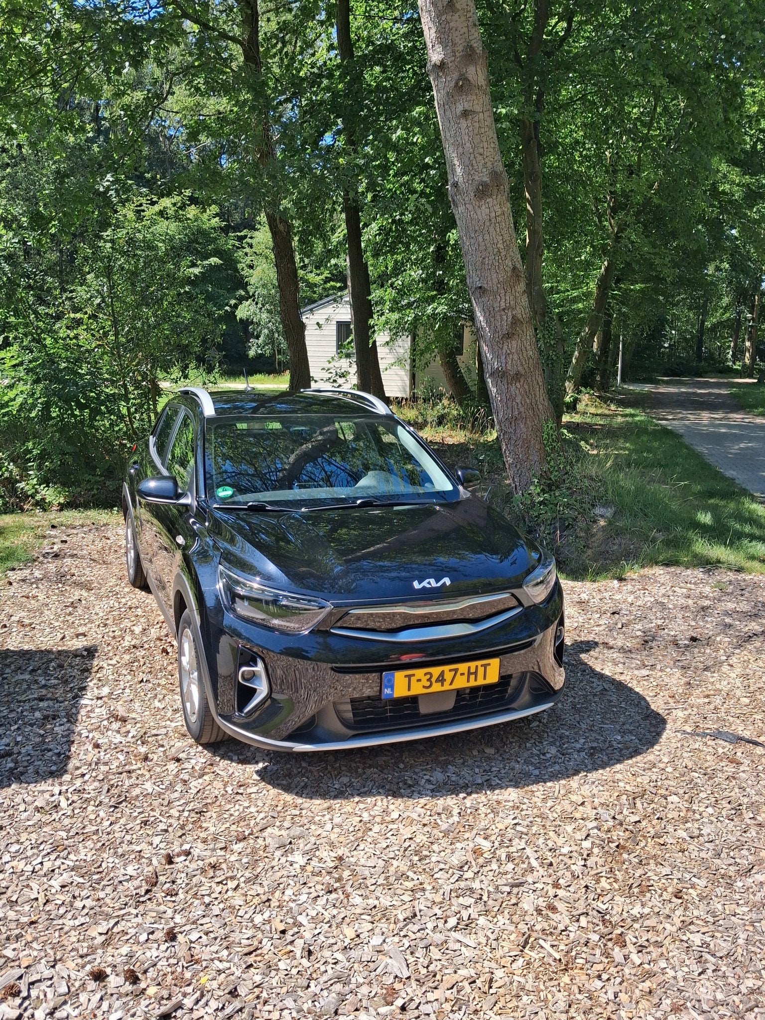 Kia STONIC, Gebruikt, 118 pk, Overige brandstoffen, Zwart