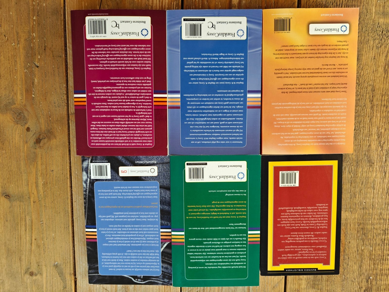 6 Boeken van Covey., Ophalen of Verzenden, Zo goed als nieuw, Management