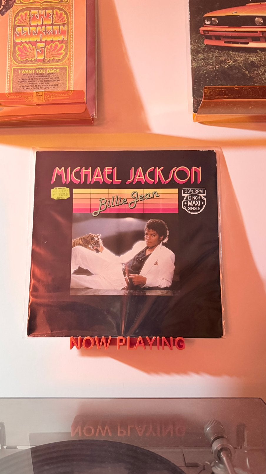 Michael Jackson ~ Billie Jean, Ophalen of Verzenden, Zo goed als nieuw
