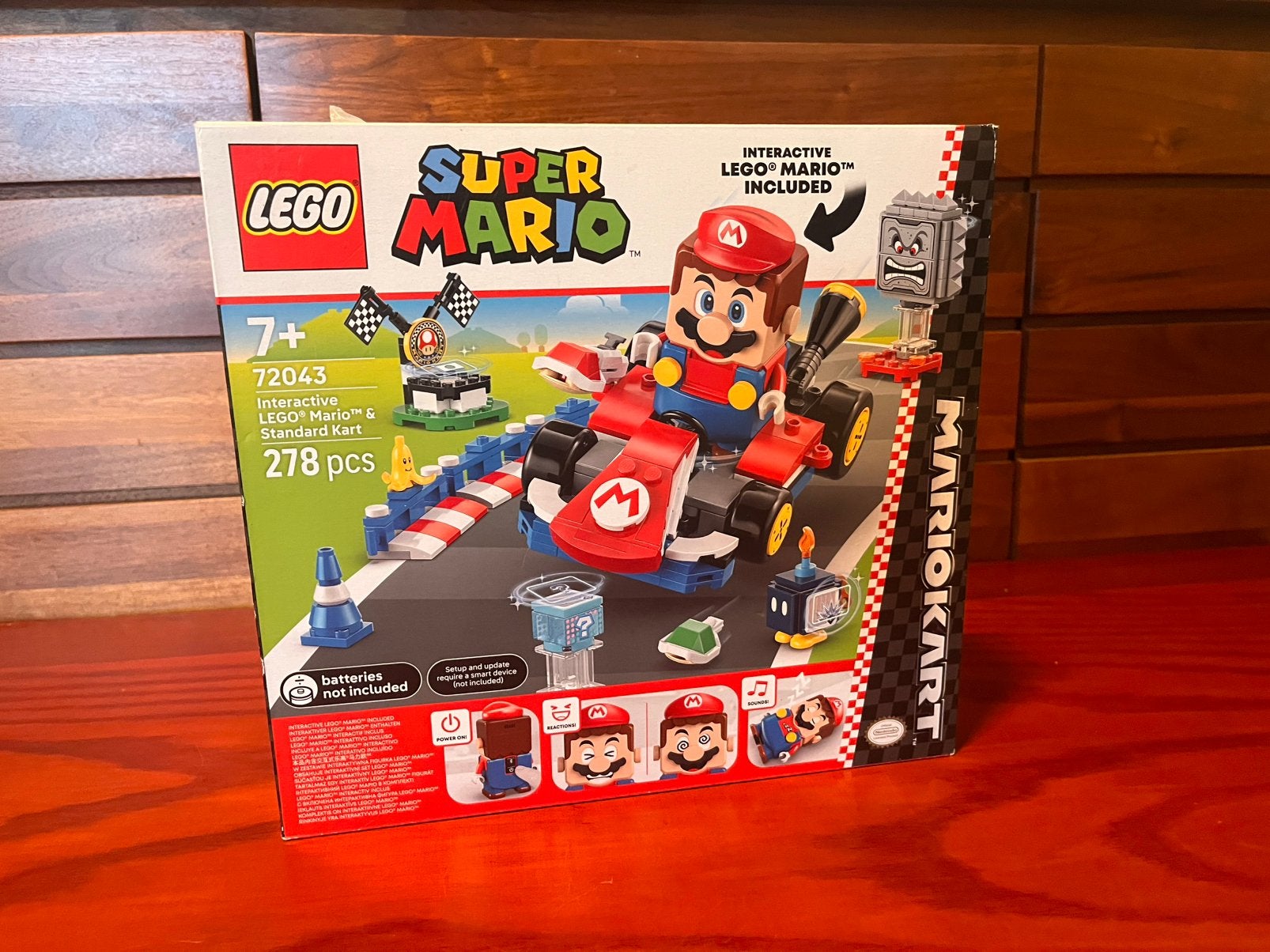 LEGO Mario Kart 72043 - Compleet & Zo goed als nieuw, Ophalen, Inclusief minifiguren, Overige thema's, Lego