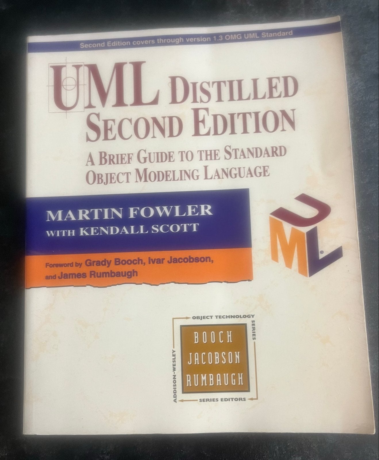 UML Distilled Second Edition - Martin Fowler, Boeken, Informatica en Computer, Ophalen of Verzenden, Gelezen, Software