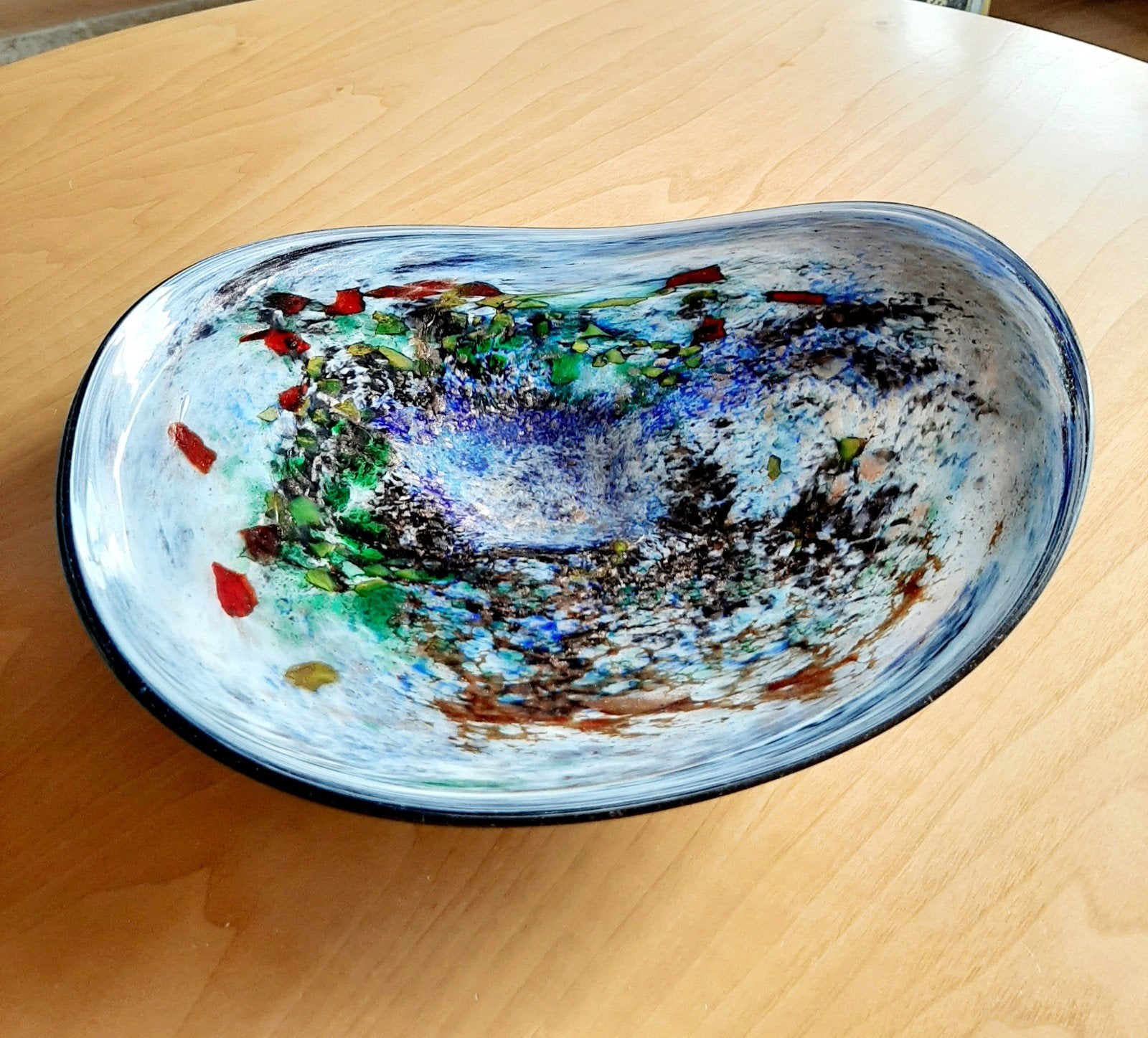 handgemaakte kunstschaal, Ophalen of Verzenden
