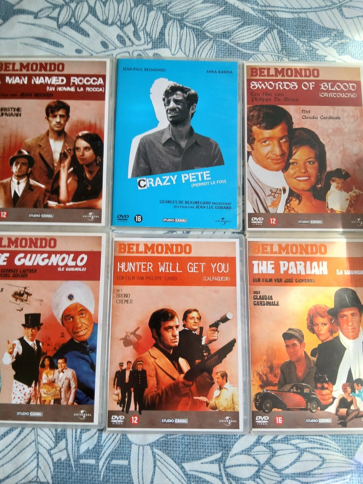 Jean Paul Belmondo collection, Vanaf 16 jaar, Nederlands, Ophalen of Verzenden, Zo goed als nieuw