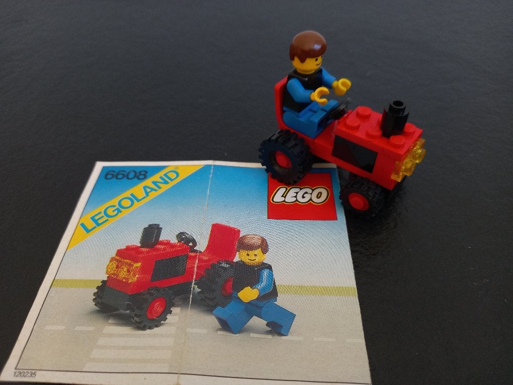 LEGO tractor 6608 - Compleet, Gebruikt, Lego, Ophalen of Verzenden, Complete set