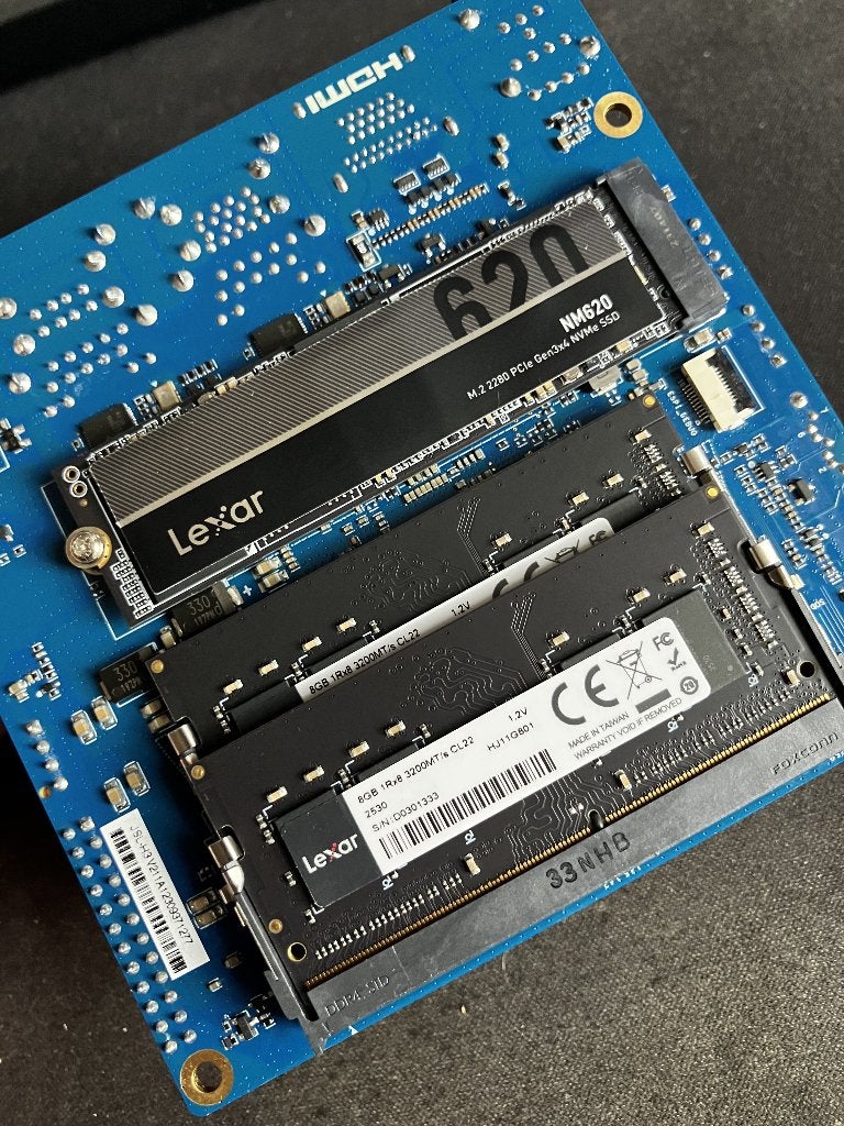 Odroid H3+ met 256SSD - 16GB RAM, Computers en Software, Servers, 256 GB, 2 tot 3 Ghz, Nieuw, Ophalen of Verzenden