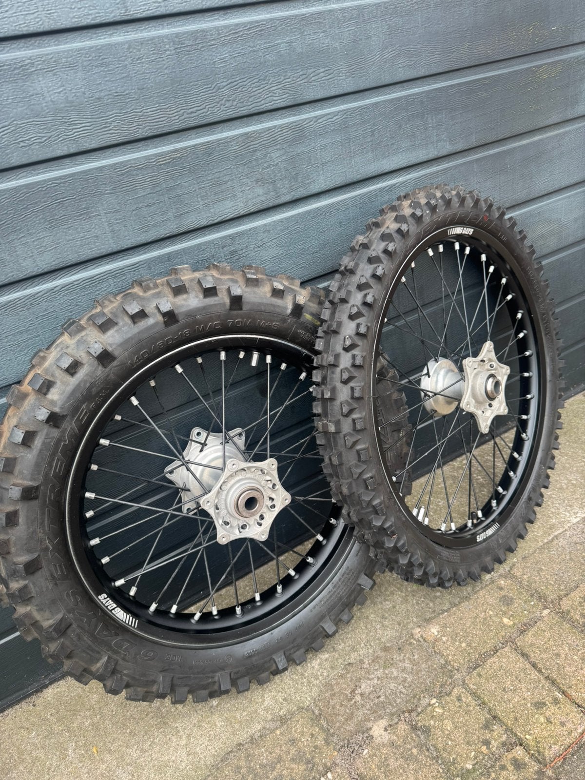 Zgan ktm exc enduro wielen 21-18inch, Motoren, Onderdelen | Merk-onafhankelijk, Ophalen of Verzenden, Nieuw