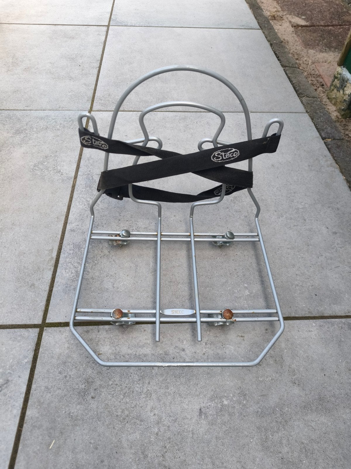 Steco fietsdrager / voordrager, Ophalen