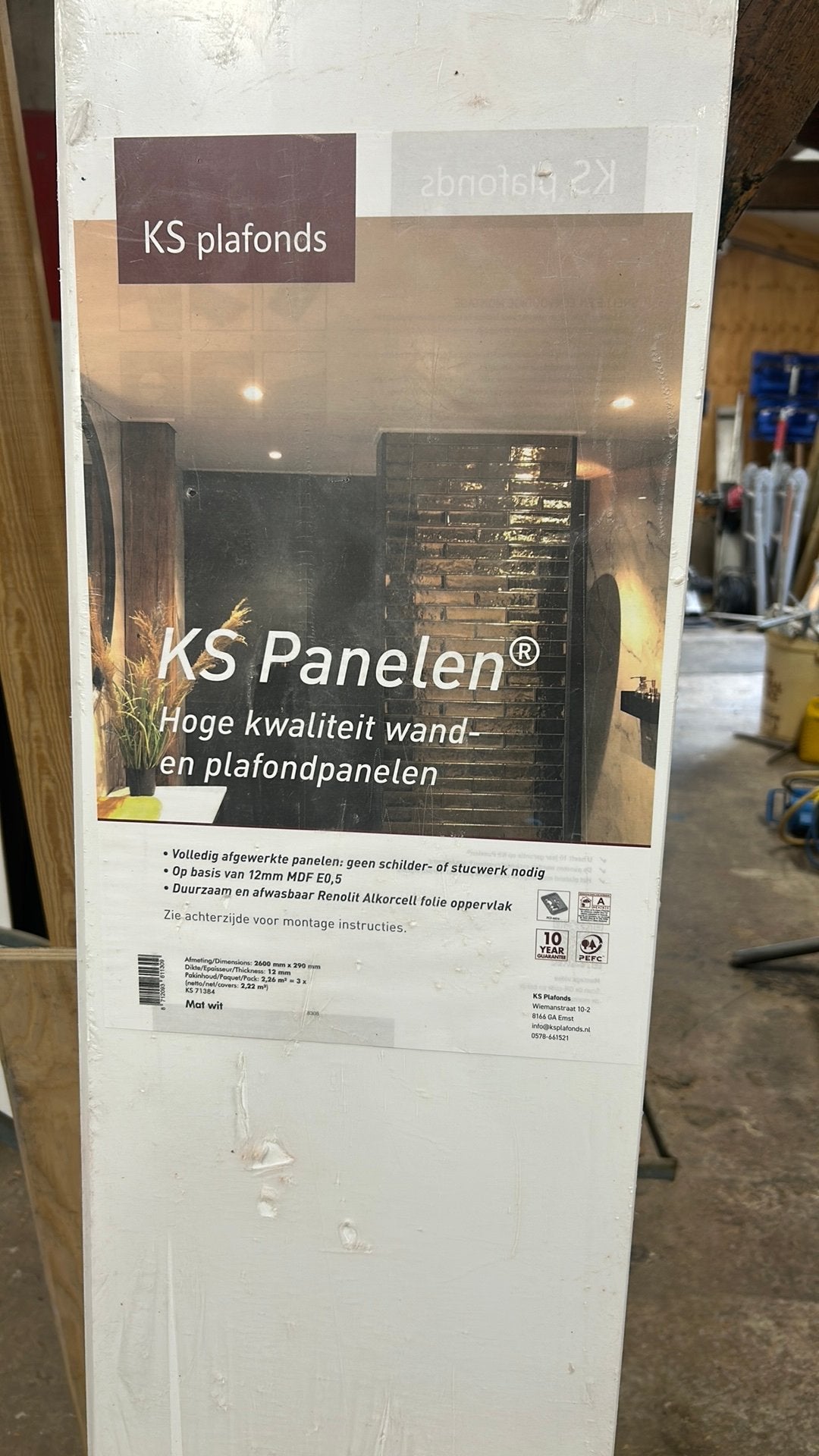 KS Panelen - 2.26 m2 Hoge Kwaliteit Wand- en Plafondpanelen, Doe-het-zelf en Verbouw, Platen en Panelen, Nieuw, Overige materialen