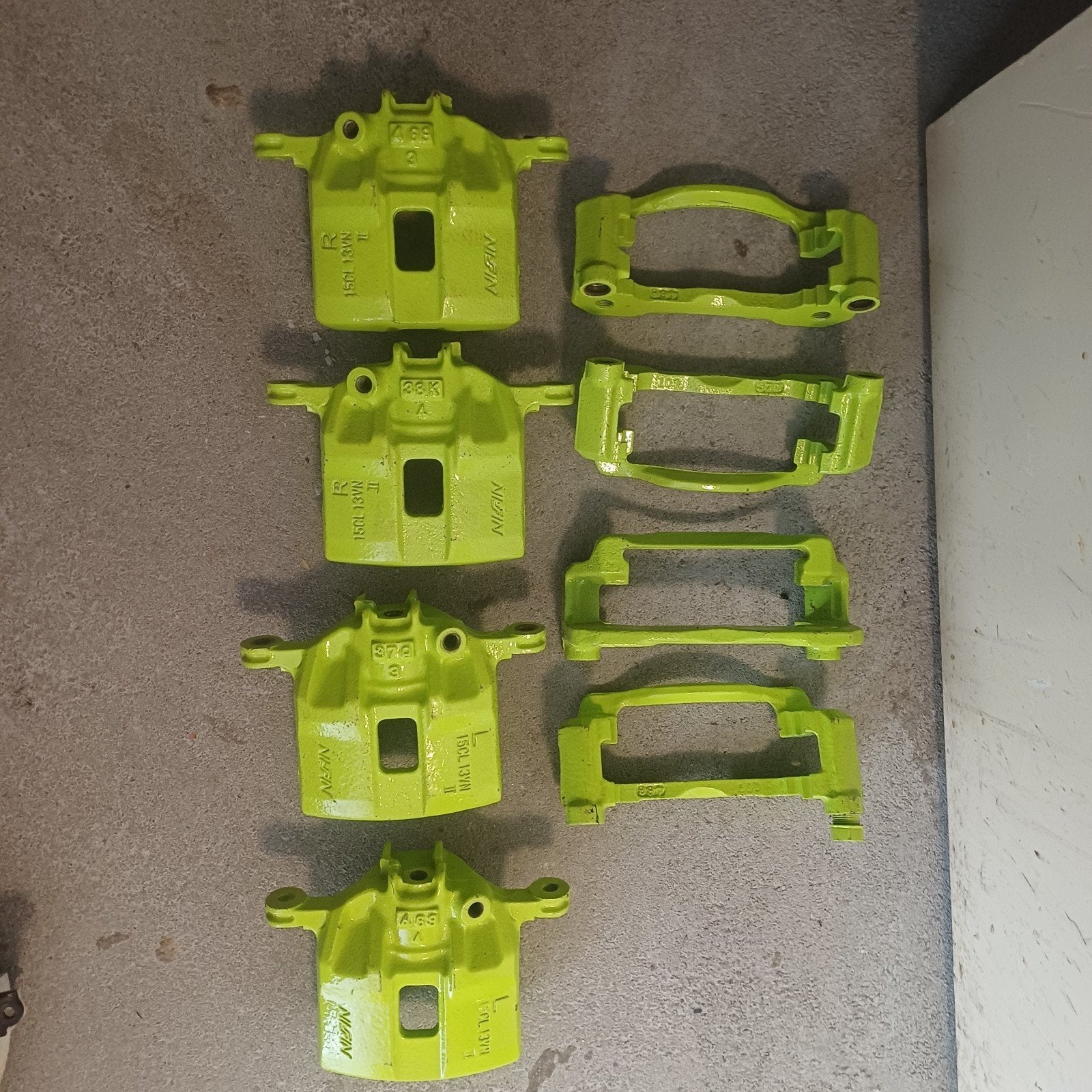 Gereviseerde remmerij rondom voor Honda CRX Del Sol, Auto-onderdelen, Ophalen of Verzenden, Gereviseerd, Honda