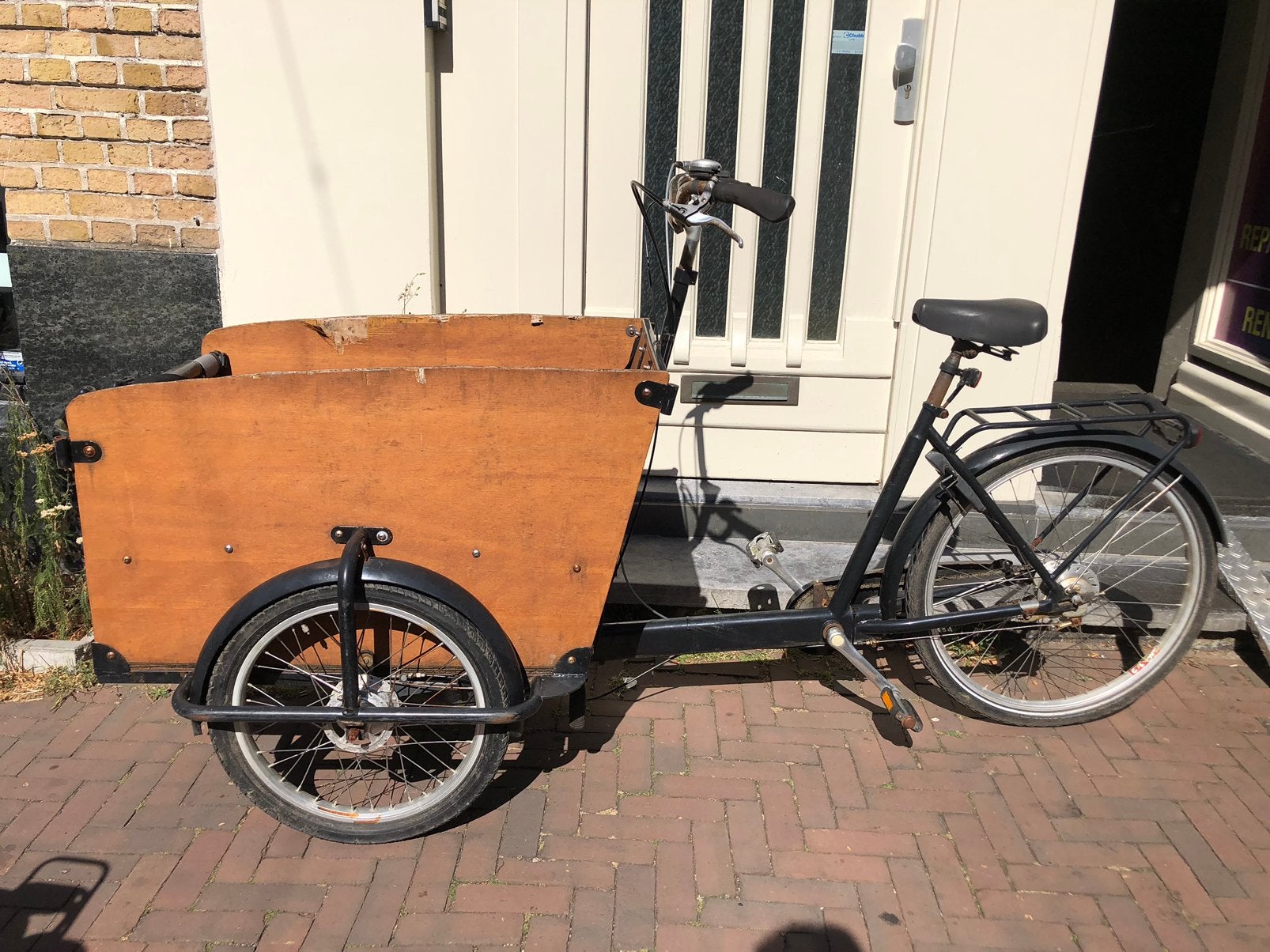 Babboe bakfiets. Opknapper  53CM, Gebruikt, Versnellingen, 53 tot 57 cm, Ophalen