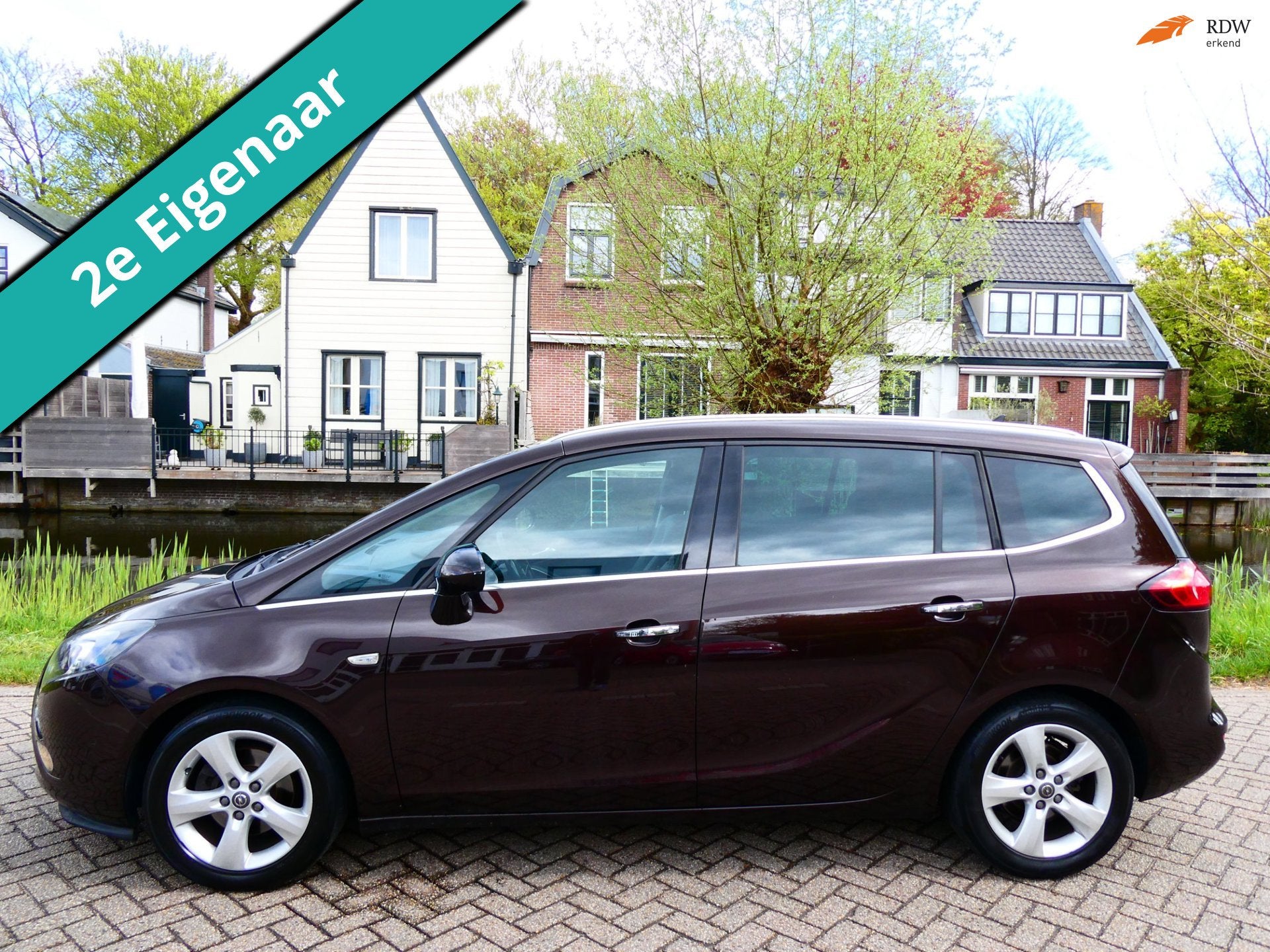 Opel Zafira Tourer 1.4 Cosmo 7 Persoons 2e eig. Clima Navi T, Voorwielaandrijving, Euro 5, Stof, 4 cilinders