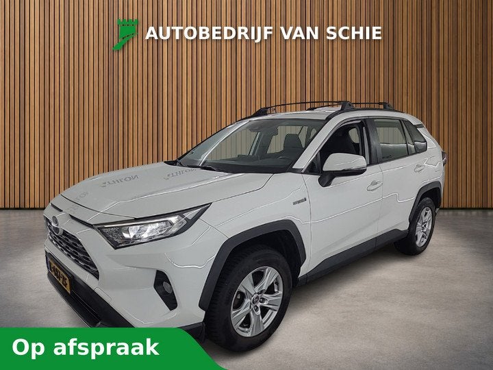Toyota RAV4 2.5 Hybrid AWD Active 1e-Eig. & Dealer-Onderh BO, Auto's, Stof, Gebruikt, 4 cilinders, 1650 kg