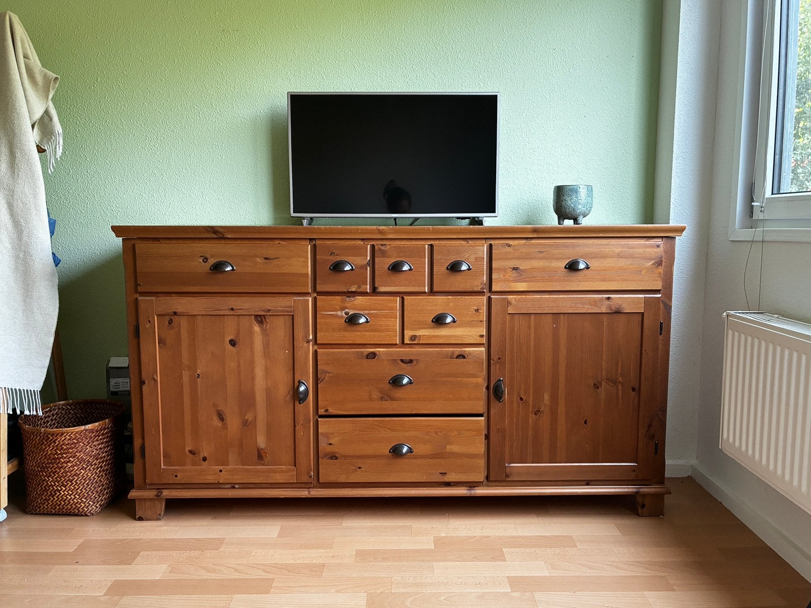 Dressoir kast, Ophalen, Gebruikt, 150 tot 200 cm, Landelijk