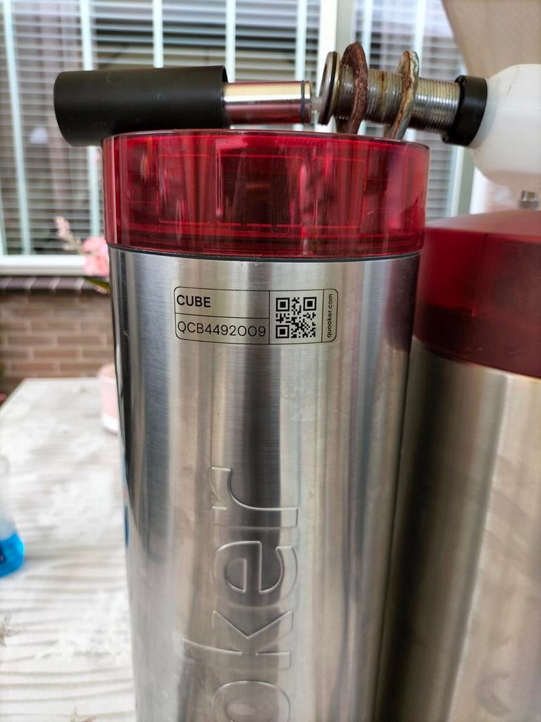 Complete Quooker set: warm, koud, bruisend water, Ophalen, Gebruikt