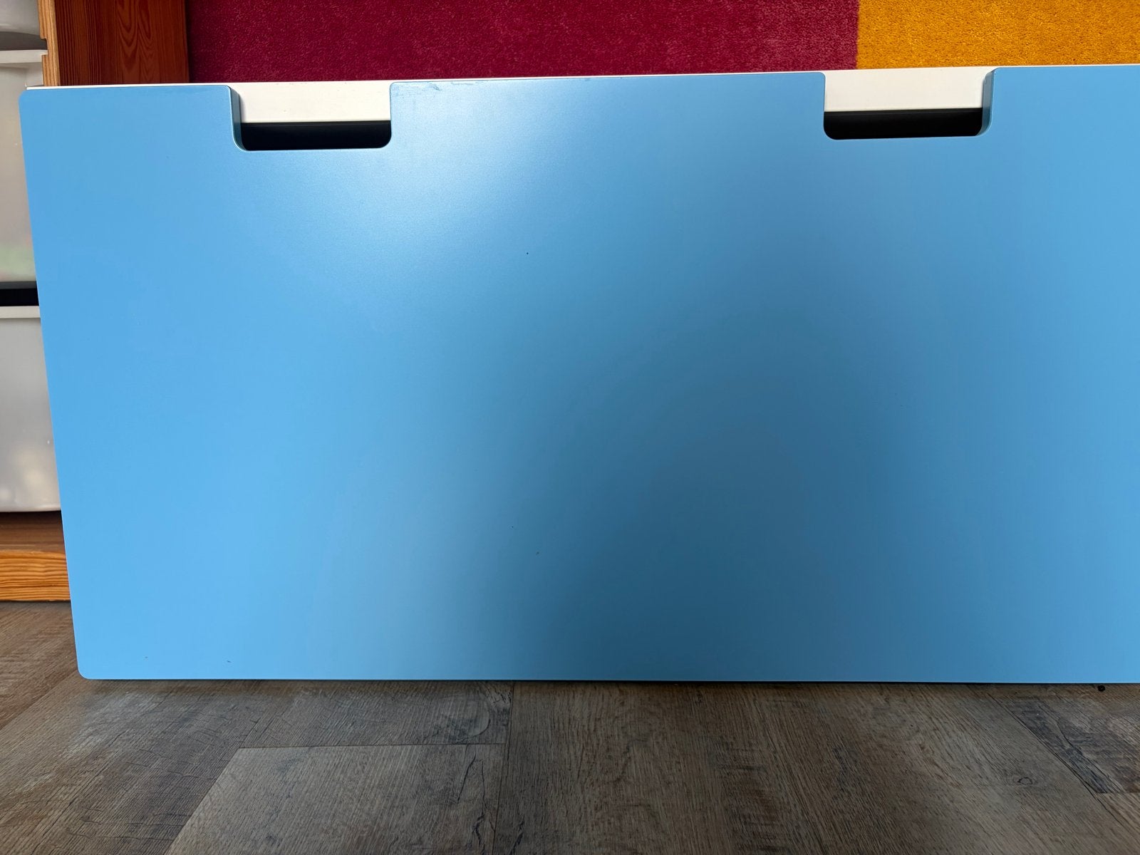 IKEA ladekast met blauwe lade, Gebruikt, Kast, 50 tot 70 cm, 75 tot 100 cm