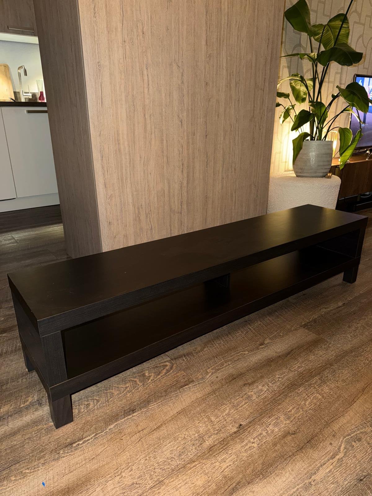 Tv meubel zwart “LACK”, Ophalen, Zo goed als nieuw, 25 tot 50 cm, Minder dan 100 cm