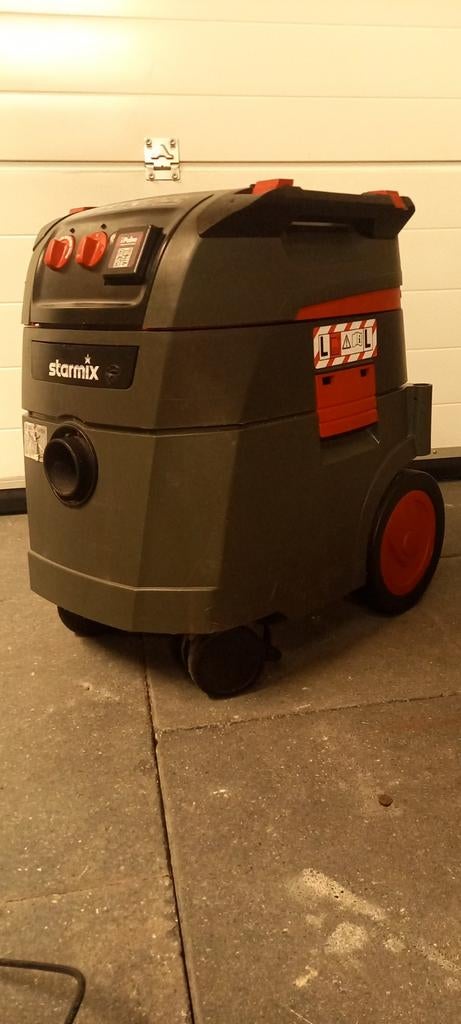 Starmix ISP iPulse L1635 nat of droog bouwstofzuiger, Ophalen, Gebruikt