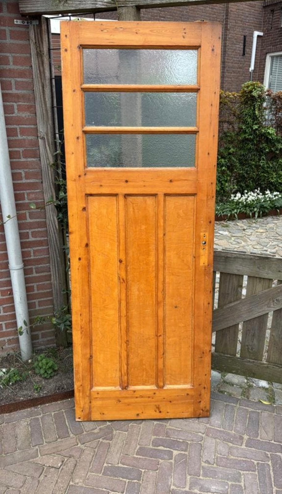 Oude stijl paneeldeur, Doe-het-zelf en Verbouw, Deuren en Horren, Ophalen, Minder dan 80 cm, Binnendeur, Zo goed als nieuw