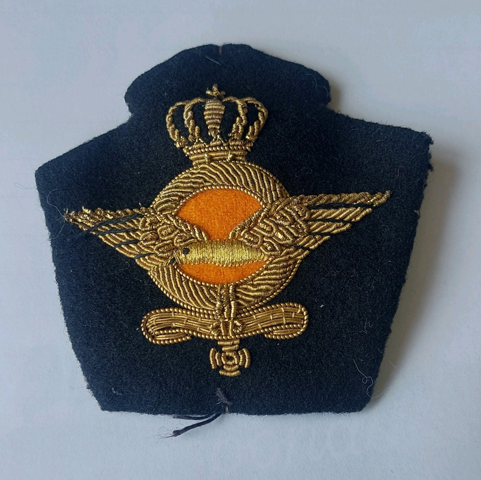 Klu petembleem, Ophalen of Verzenden, Landmacht, Nederland, Embleem of Badge