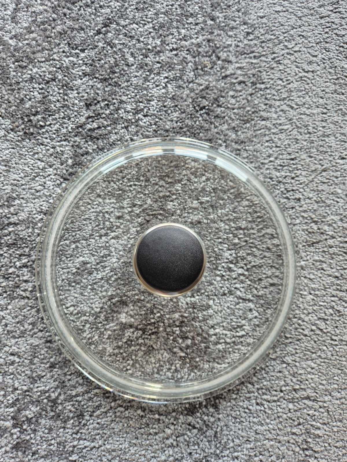 Glazen deksel 24 cm, Ophalen of Verzenden, Glas, Pot, Bus of Blik
