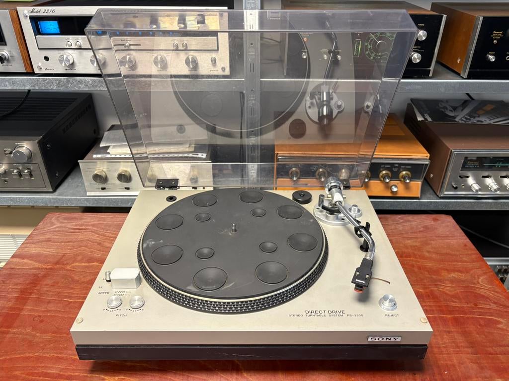 Sony PS-3300 platenspeler incl garantie, Ophalen, Automatisch, Refurbished, Platenspeler