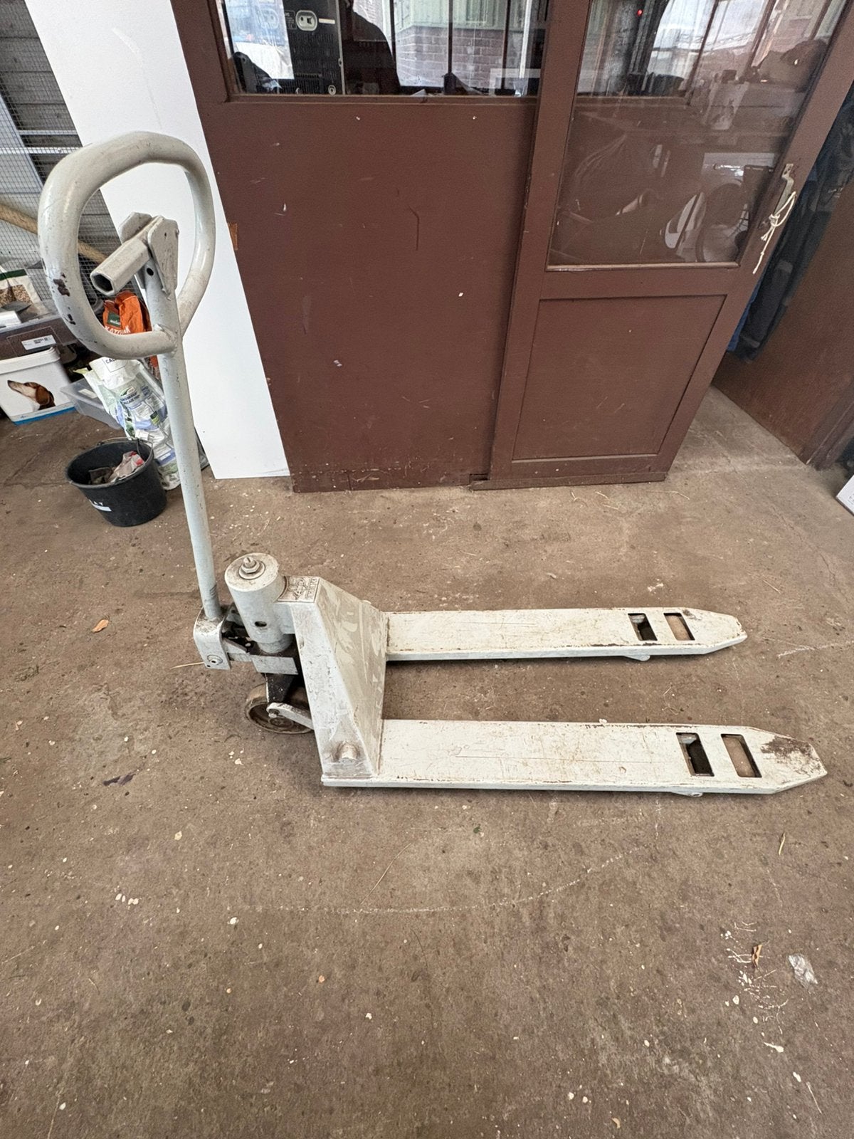Handpallet wagen/pompwagen Jungheinrich Ameise, 100 liter of meer, Ophalen, Gebruikt, Transportkar