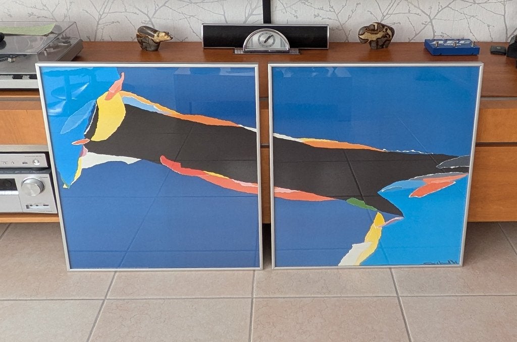 Modern Tweeluik, Ophalen, 75 – 100, 50 tot 75 cm, Print