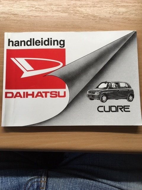 Handleiding Daihatsu Cuore  1998    NL, Ophalen of Verzenden