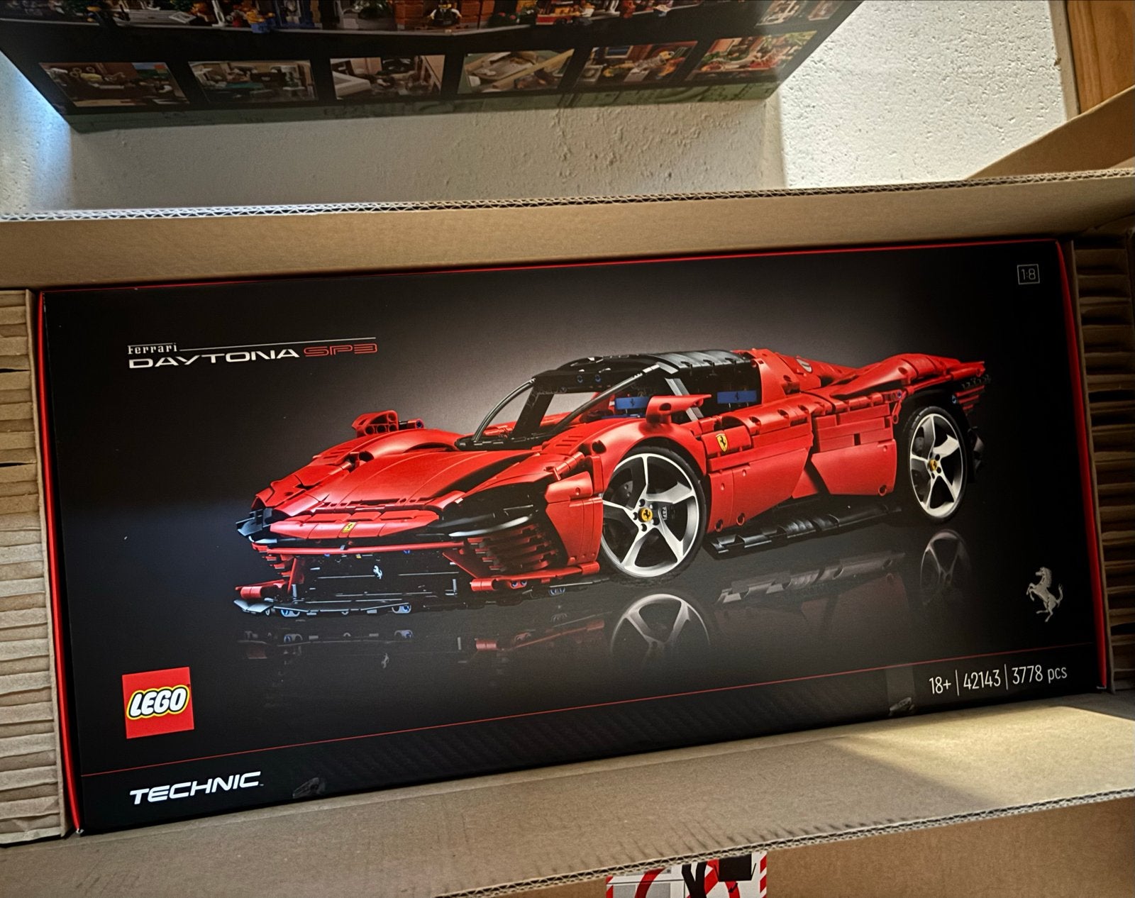 LEGO Technic Ferrari Daytona SP3 (42143) Nieuw, Ophalen, Lego, Nieuw, Technic