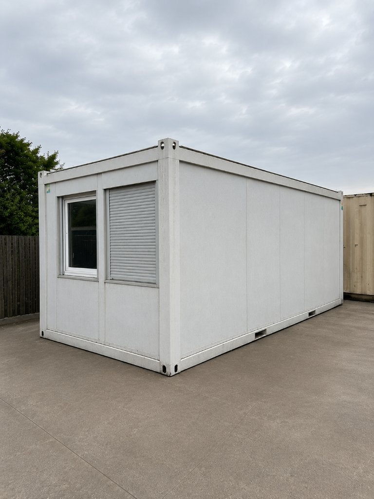 2 Koppelunits met Airco en Luchtsluis – 6 x 3 meter, Zakelijke goederen, Machines en Bouw | Keten en Containers, Ophalen